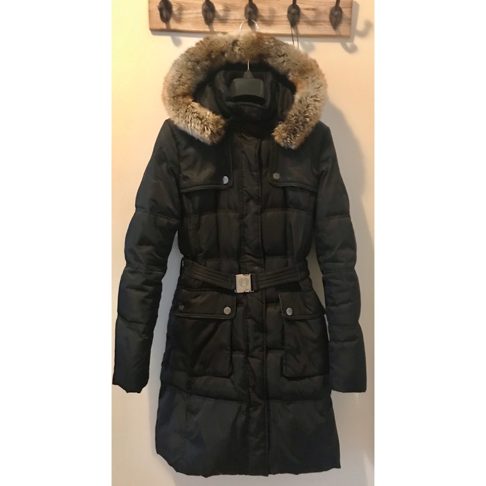 Vince Camuto Hooded Down Puffer Coat